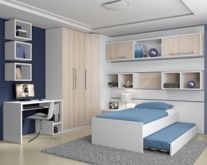 Dormitórios Planejados de Solteiro Preço em Marapoama - Quartos Planejados